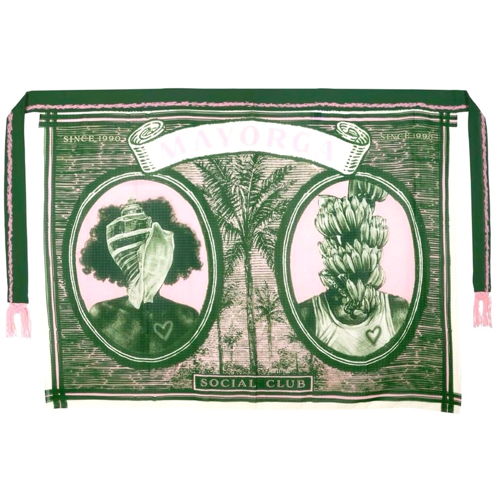 MAYORGA GREEN BEACH SARONG , Size OS